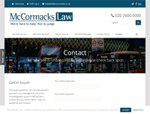 Tablet Screenshot of mccormacks.co.uk